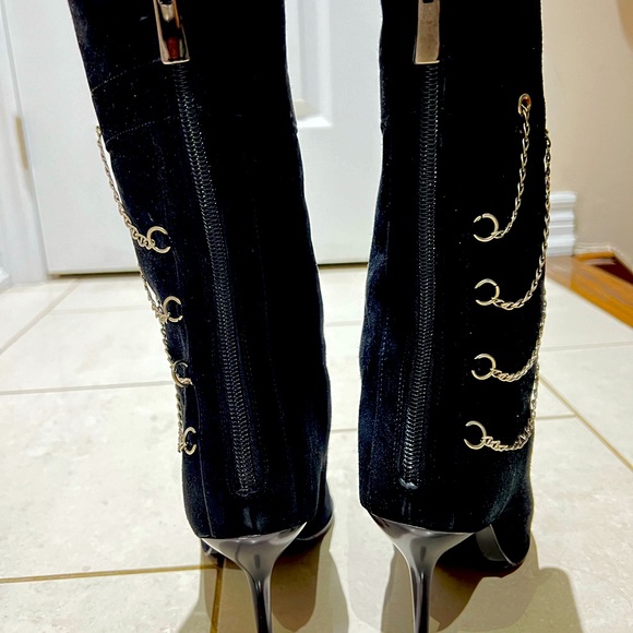 Authentic Designer pinky & Bolaji 1858 by Reportage. Leather Boots Pointed Toe - Picture 4 of 8